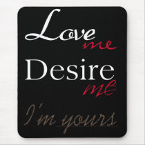 Tapis de souris Love me tapis de souris