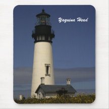 Tapis de souris principal de phare de Yaquina