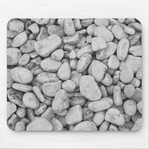 Tapis de souris rond de roches