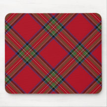 Tapis de souris royal de plaid de tartan de Stewar