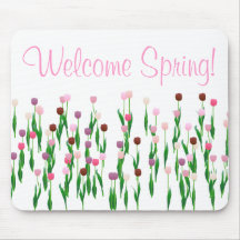 Tapis de souris - tulipes terribles