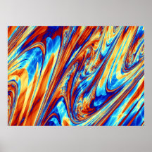 Tapisserie d'affiche de couleurs