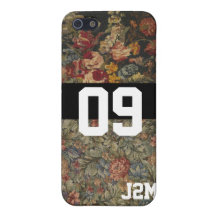 tapisserie fleurs 09 J2M Coque iPhone 5