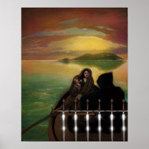 Tarot 6 de MAAT des épées par Julie… Posters