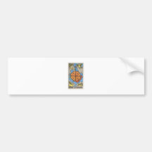 Tarot rad du destin Wheel of Fortune Adhésif Pour Voiture