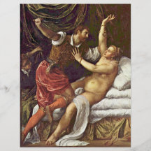 Tarquinius et Lucretia par Tizian Prospectus