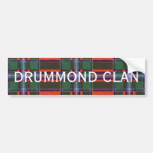 Tartan d'écossais de Drummond Adhésif Pour Voiture