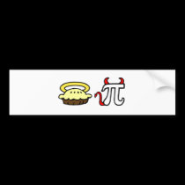 Tarte et diable pi d'ange autocollants pour voiture