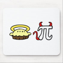 Tarte et diable pi d'ange tapis de souris