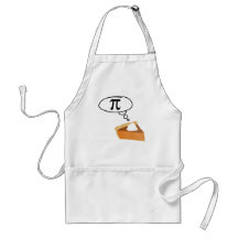 Tarte pensant à pi tablier