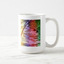Tasse 01 - art et Haiku originaux - pierres toujou