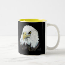Tasse 2 d'Eagle chauve