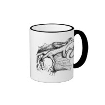 Tasse à ailes de dragon