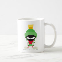 Tasse à café Marvin le Martien prêt à attaquer