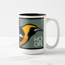 Tasse à capuchon de loriot