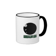 Tasse à deux tons de Billard