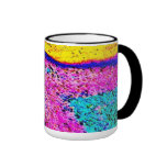 Tasse. Abrégé sur jaunes de bleus de roses
