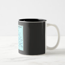 Tasse avec la carte des Marshall Islands