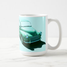 Tasse blanche MINEURE de MORRIS