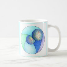 Tasse bleue