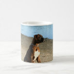 Tasse Brindle de chiot de boxeur