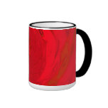 Tasse. Brume rouge