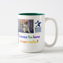 Tasse brumeuse de mardi gras