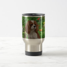 Tasse cavalière de voyage d'épagneul du Roi Charle