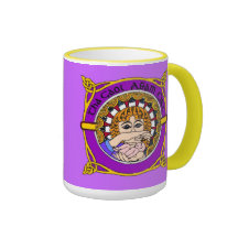 Tasse celtique de bénédiction de naissance