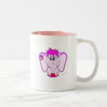 Tasse chanceuse mignonne d'auriculaire