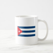 Tasse cubaine de drapeau