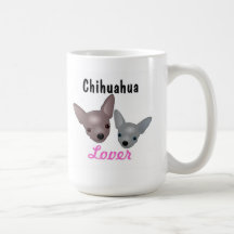 Tasse d'amant de chiwawa