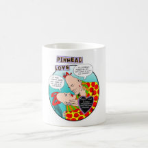 Tasse d'amour de tête d'épingle