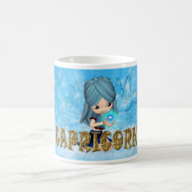 Tasse d'anniversaire de zodiaque de Capricorne ave