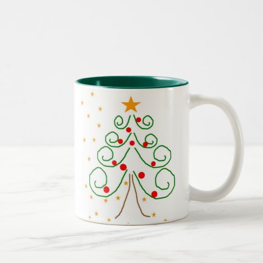 Tasse d'arbre de Noël