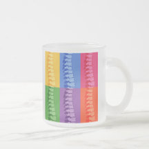 Tasse d'art de bruit d'épine de chiropractie
