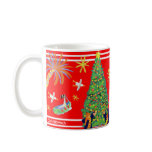 Tasse d'art : Tasse d'art de Noël de tinctorial de tasses