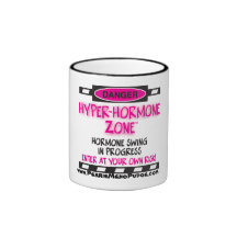 Tasse d'avertissement de zone de HYPER-HORMONE