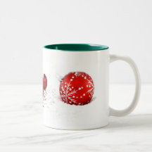 Tasse de babioles de Noël