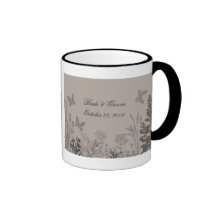 Tasse de belle de mariage