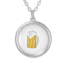 Tasse de bière colliers personnalisés