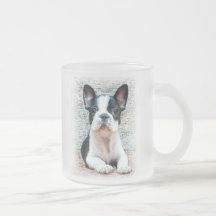 Tasse de bouledogue français