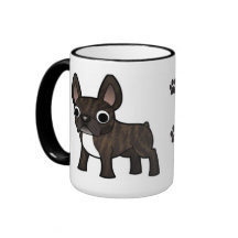 Tasse de bouledogue français