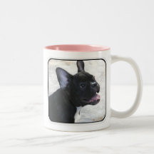 Tasse de bouledogue français