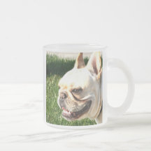 Tasse de bouledogue français