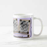 Tasse de boutons et de parenthèses de lavande