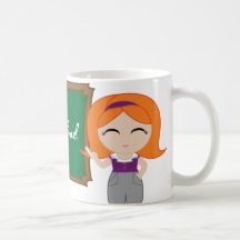 tasse de cadeau PERSONNALISÉE par maître d'école d