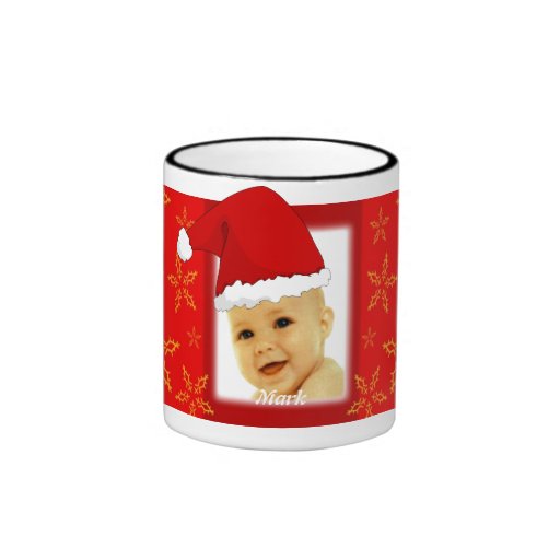 Tasse de cadre de photo de bébé de chapeau de Père