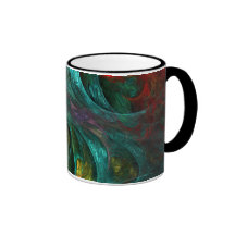 Tasse de café abstraite de genèse