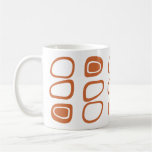 Tasse de café atomique de style des années 50